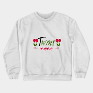 Twins Mama Crewneck Sweatshirt